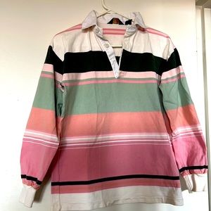 Vintage 1980s J. Crew Rugby Shirt